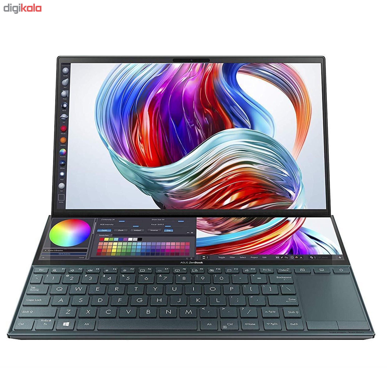 لپ تاپ 14 اینچی ایسوس مدل ZenBook Duo UX481FLC - AP