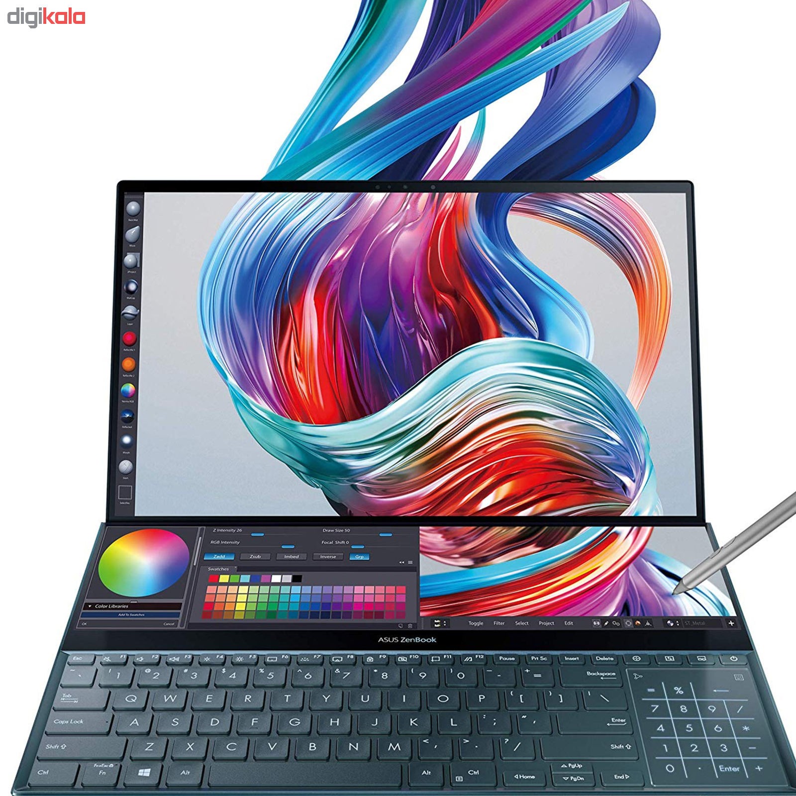 لپ تاپ 14 اینچی ایسوس مدل ZenBook Duo UX481FLC - AP